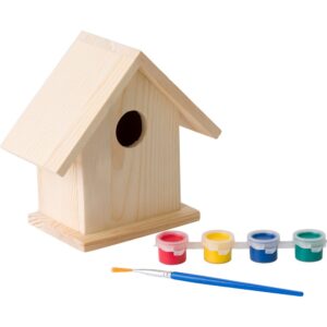 Vogelhaus zum Malen in Premium-Qualität für Ihre Werbung